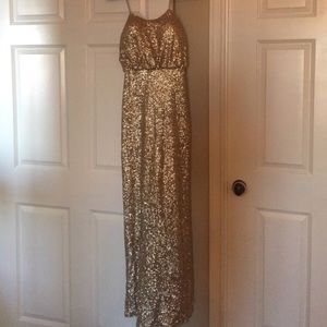 Sorella Vita Gold Bridesmaid or prom Dress Size 8